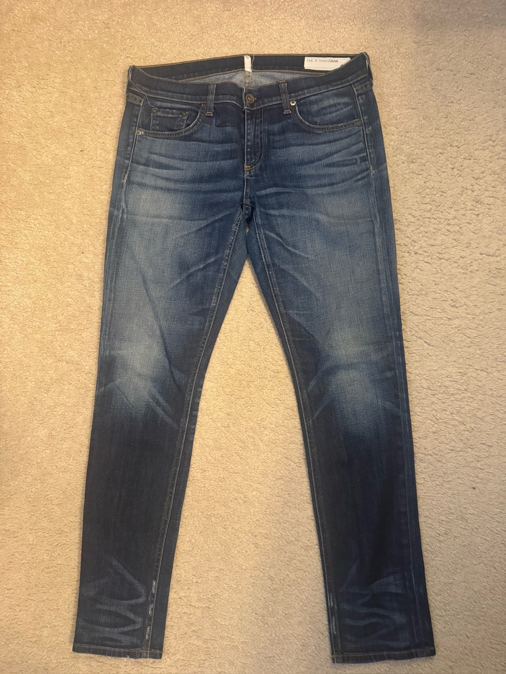 Woman’s Dark Blue Slim Fit Jeans